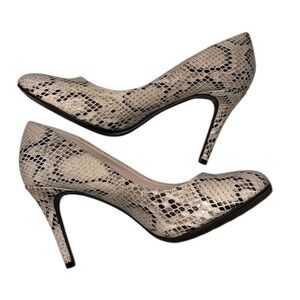 Snake Skin Heels